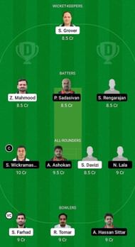 BCC vs PCC Fantasy Suggestion Team 2